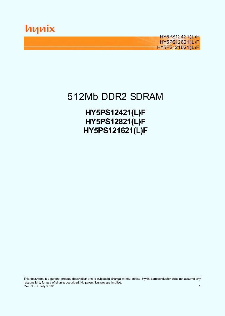 HY5PS121621LF-Y5_4700439.PDF Datasheet