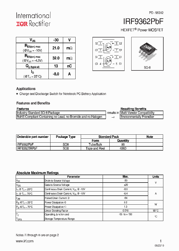 IRF9362PBF_4896395.PDF Datasheet