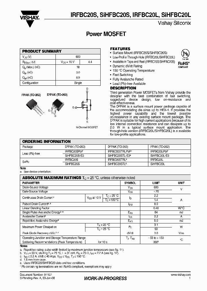 IRFBC20L_4300100.PDF Datasheet