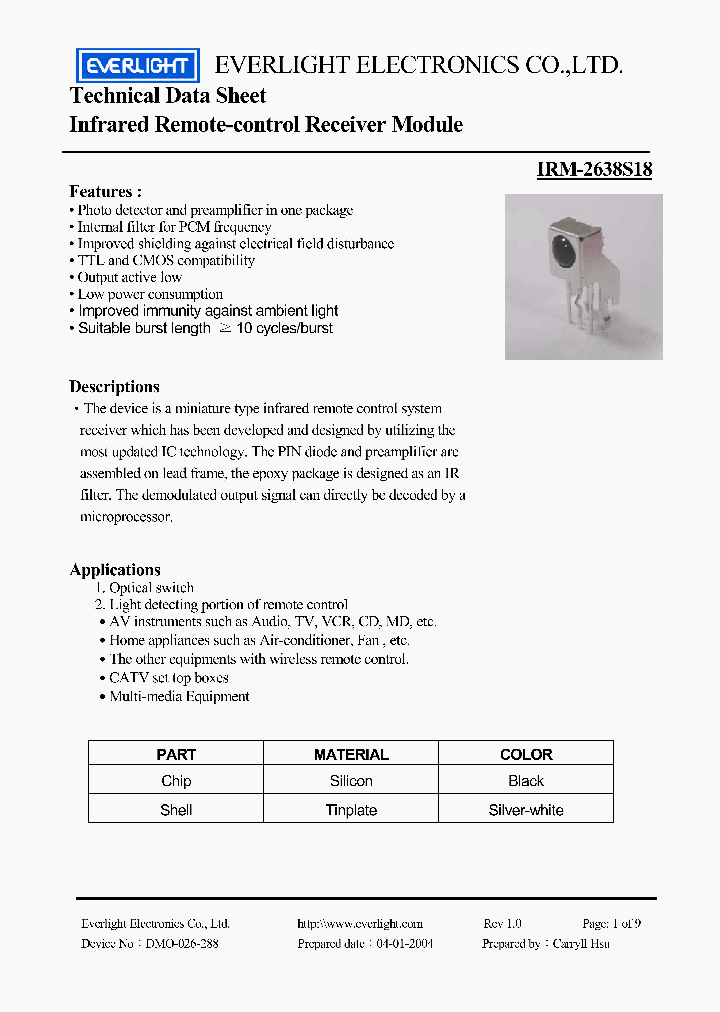 IRM-2638S18_4207311.PDF Datasheet