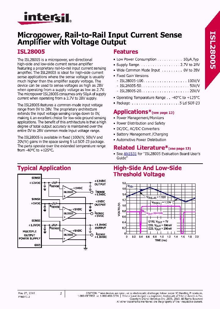 ISL28005FH-20EVAL1Z_4897909.PDF Datasheet