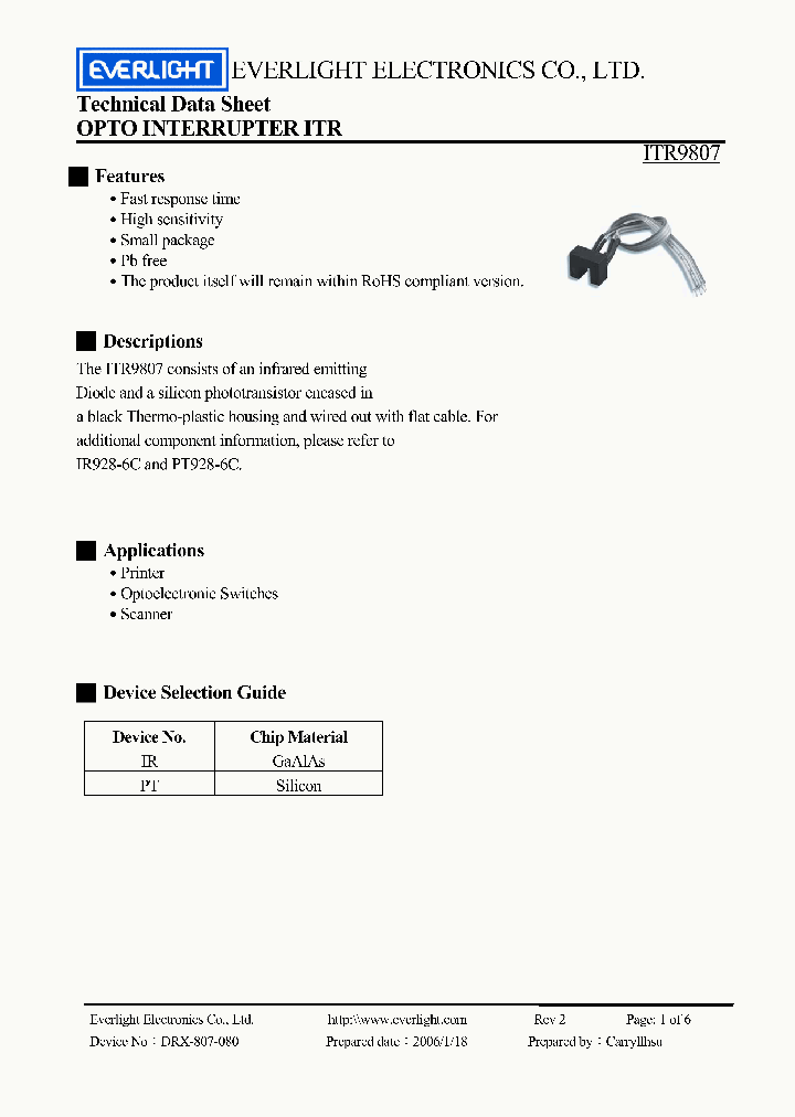 ITR9807_4298013.PDF Datasheet