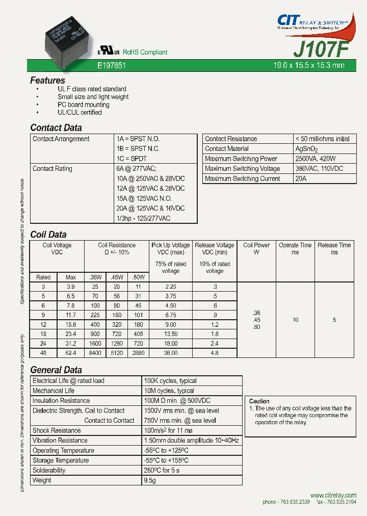 J107F1AS129VDC_4388026.PDF Datasheet