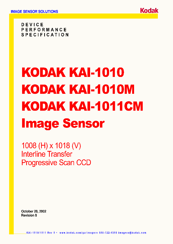 KAI-1011CM_4489898.PDF Datasheet