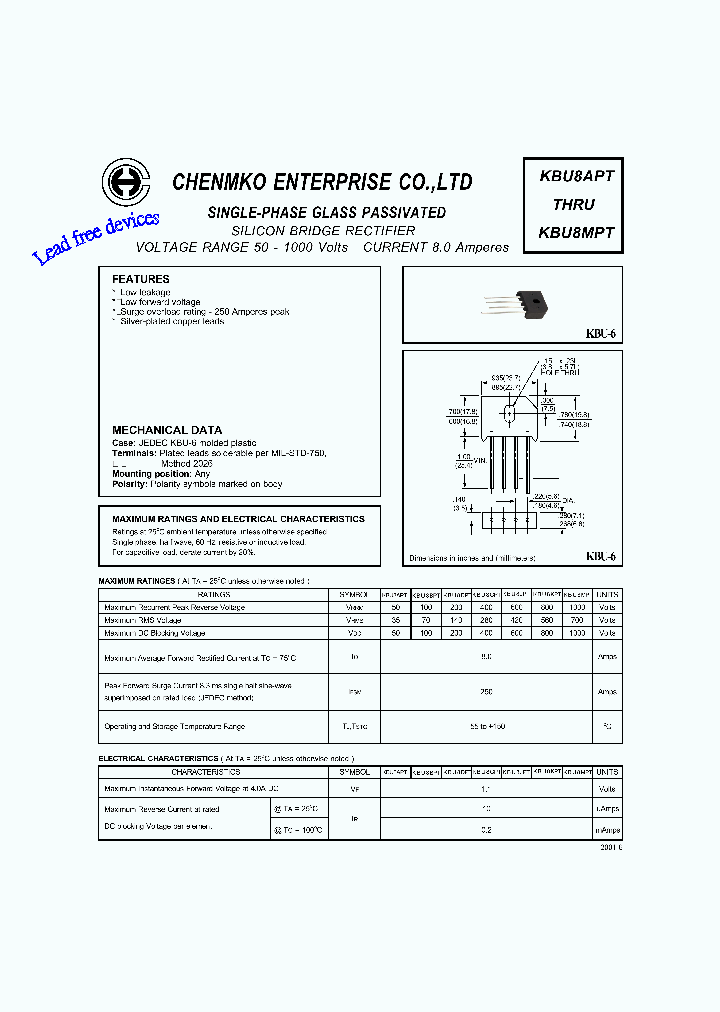 KBU8DPT_4681217.PDF Datasheet