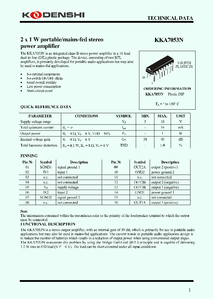KKA7053N_4461033.PDF Datasheet