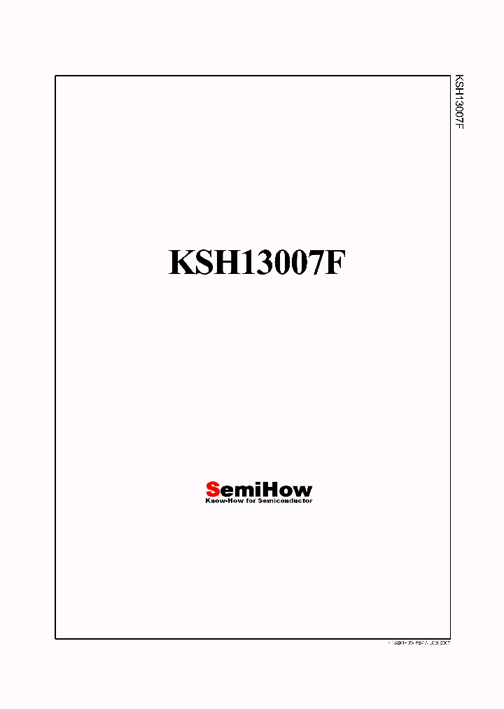KSH13007F_4635493.PDF Datasheet