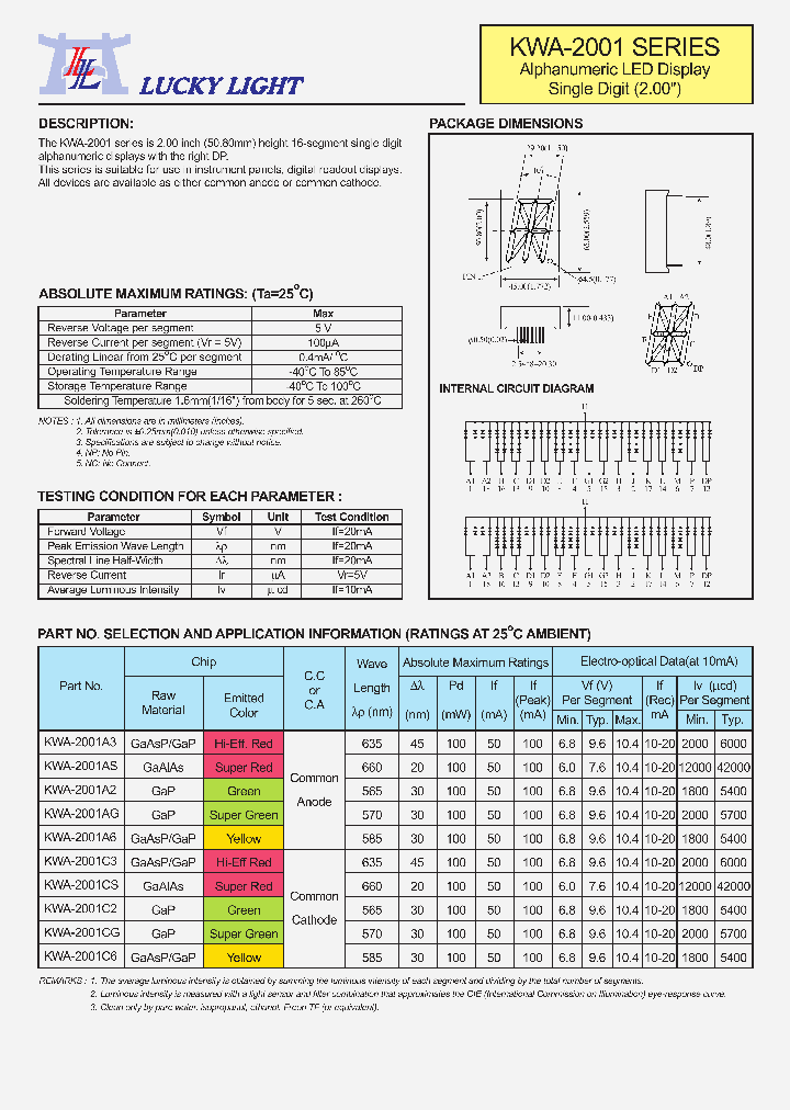 KWA-2001_4491518.PDF Datasheet