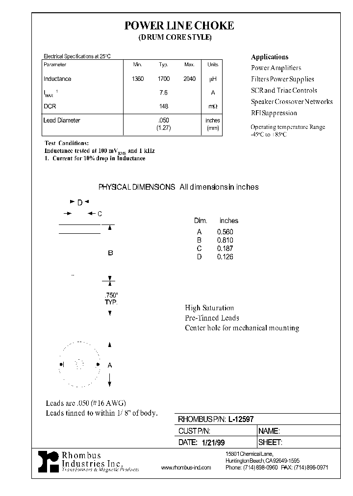 L-12597_4443030.PDF Datasheet