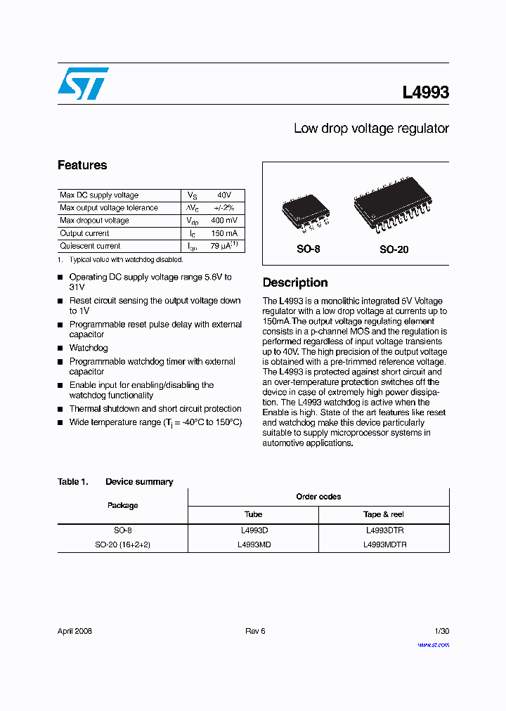 L4993D_4179992.PDF Datasheet