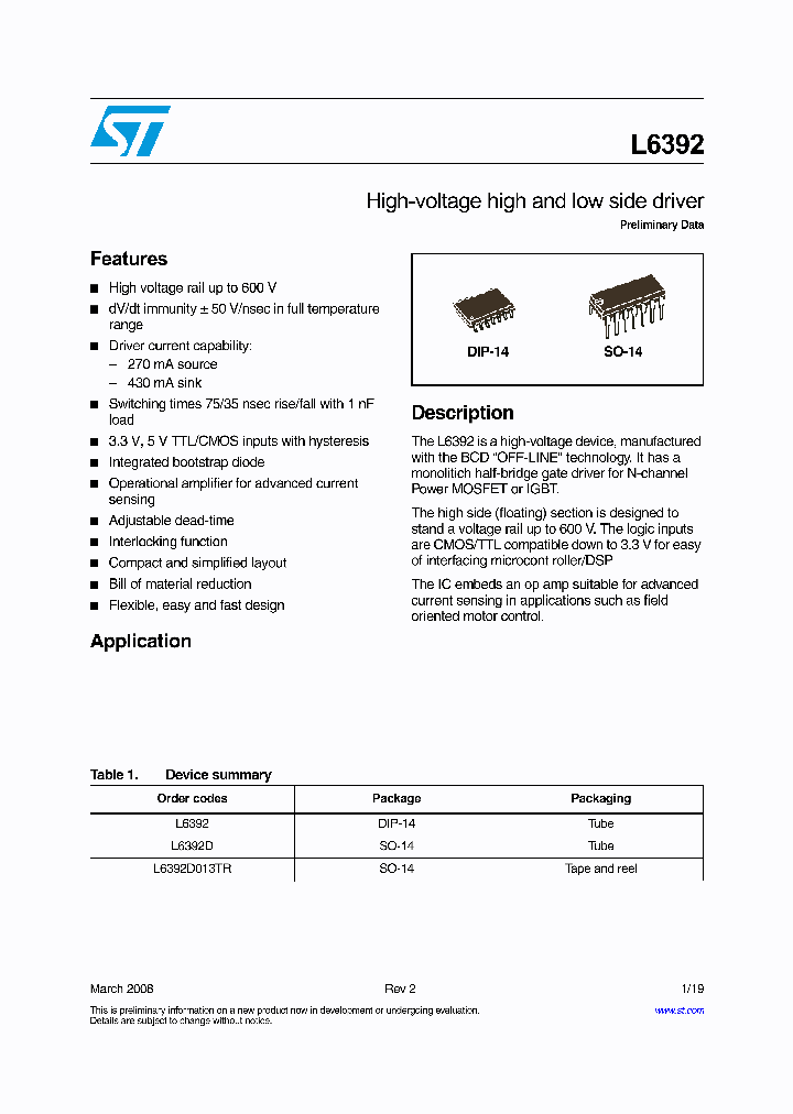 L6392_4386642.PDF Datasheet