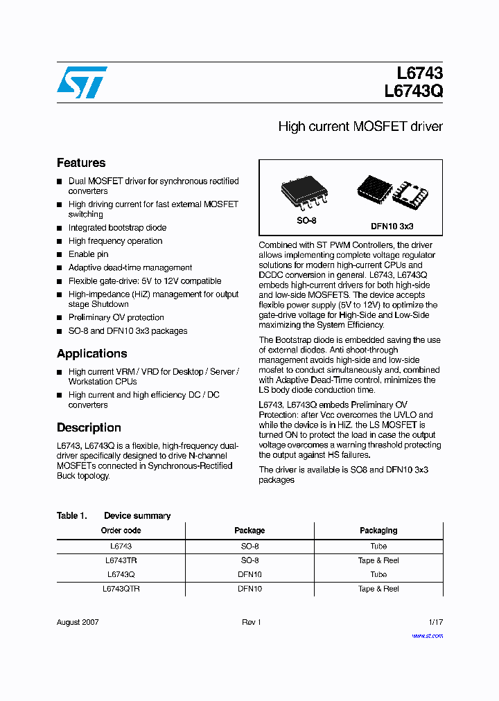 L6743_4343340.PDF Datasheet