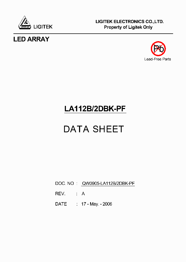LA112B-2DBK-PF_4692804.PDF Datasheet