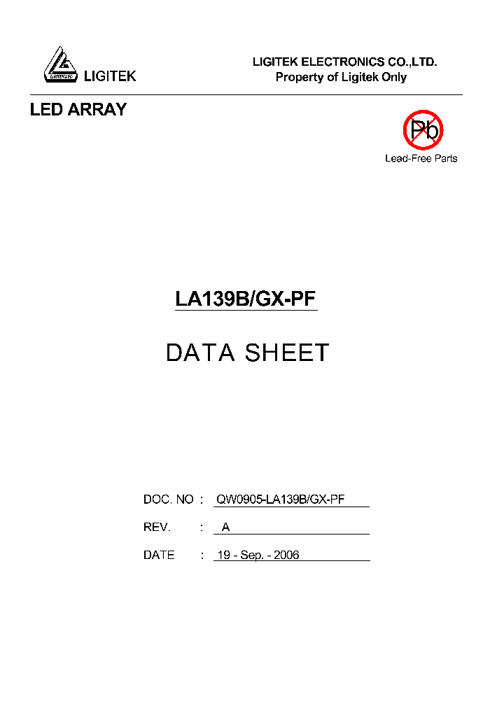 LA139B-GX-PF_4887838.PDF Datasheet