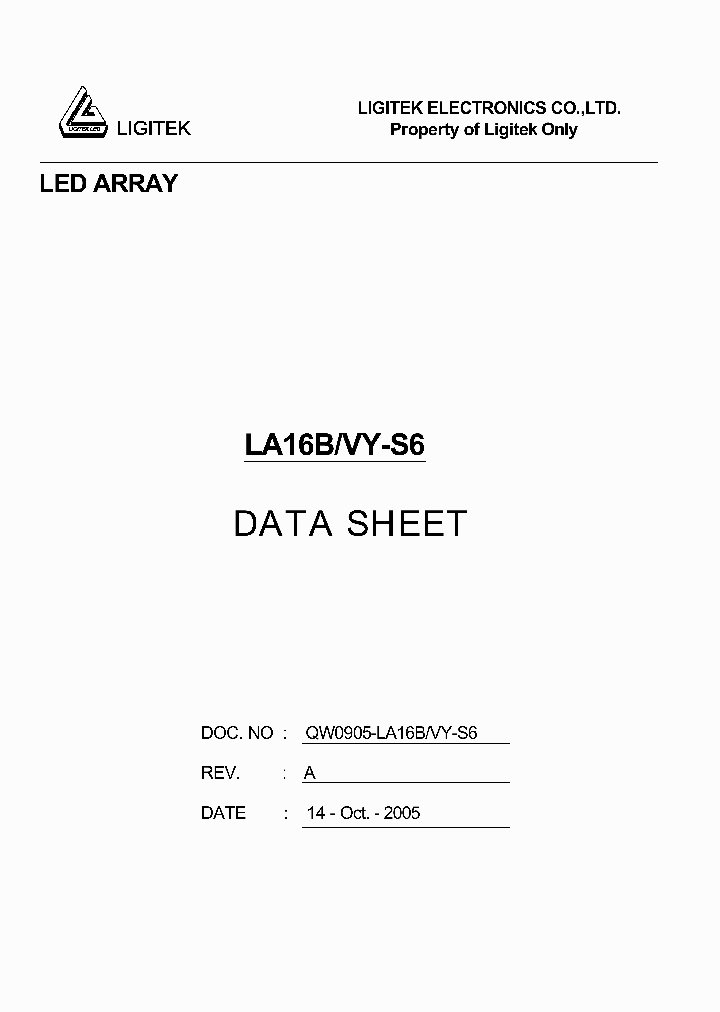 LA16B-VY-S6_4878556.PDF Datasheet