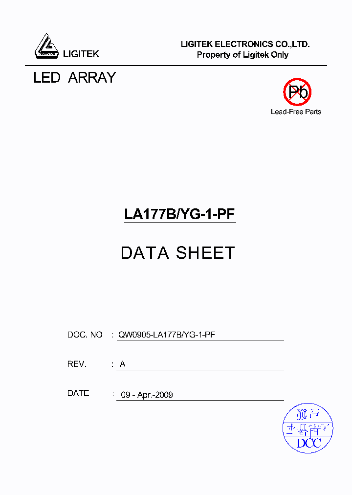 LA177B-YG-1-PF_4610415.PDF Datasheet