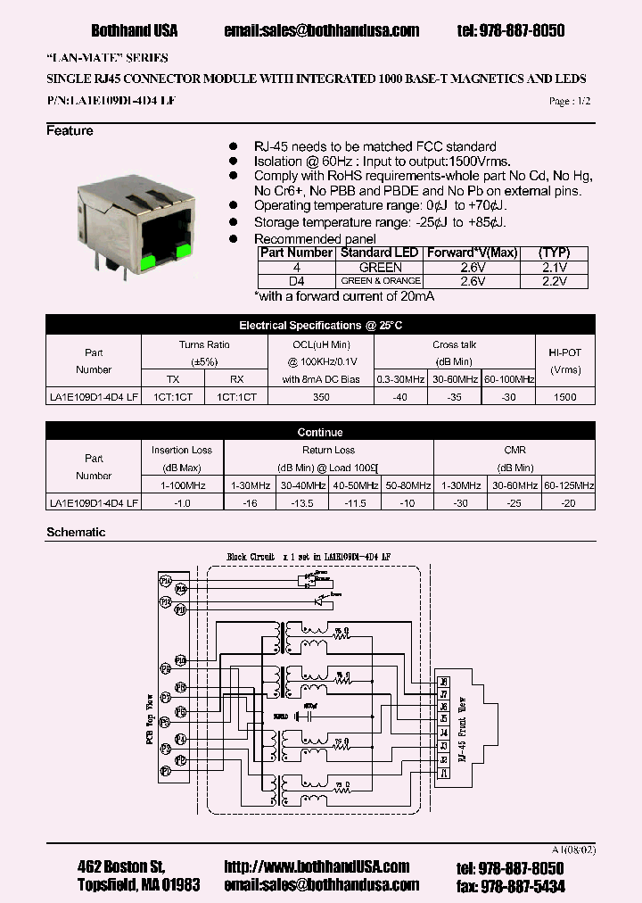 LA1E109D1-4D4LF_4532115.PDF Datasheet