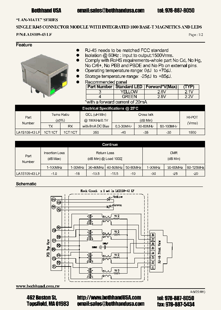 LA1S109-43LF1_4587814.PDF Datasheet