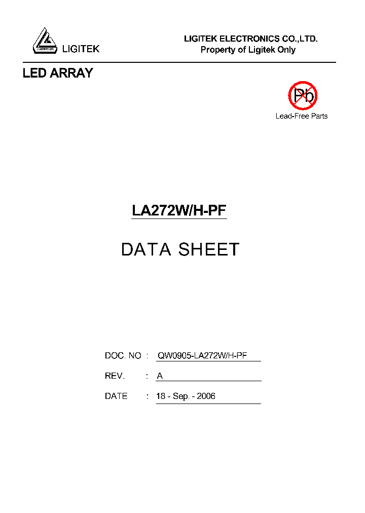 LA272W-H-PF_4793804.PDF Datasheet