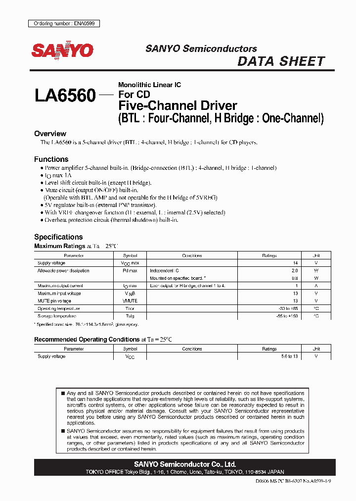 LA6560_4359967.PDF Datasheet