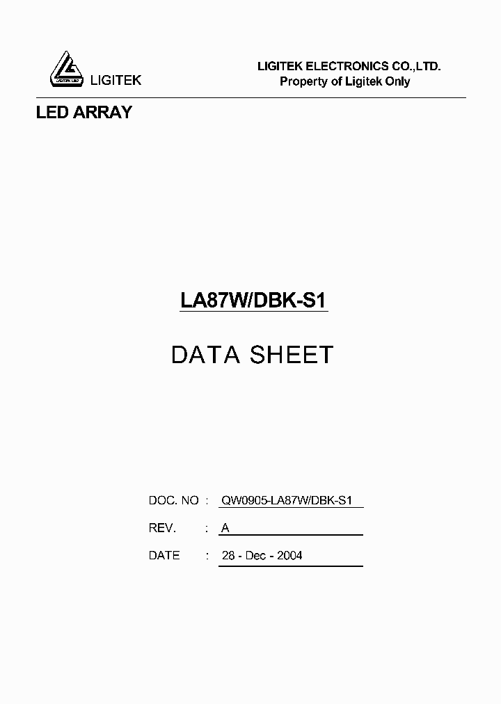 LA87W-DBK-S1_4541439.PDF Datasheet