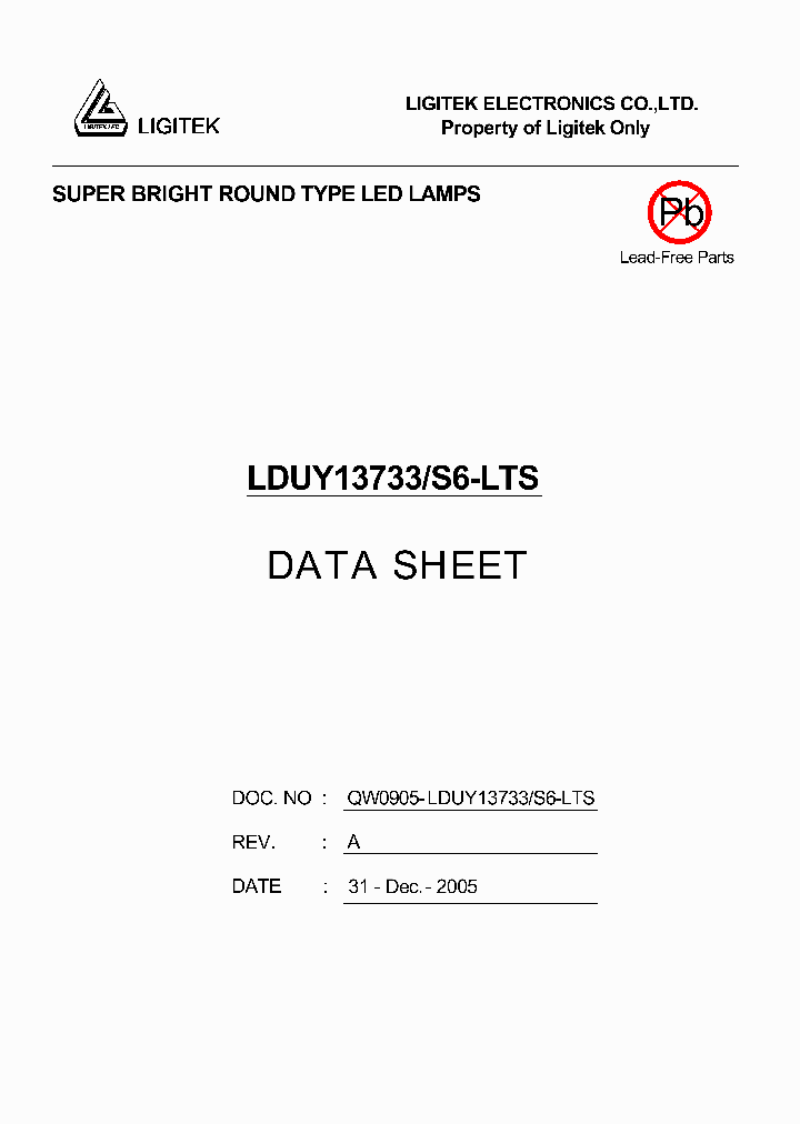 LDUY13733-S6-LTS_4615845.PDF Datasheet