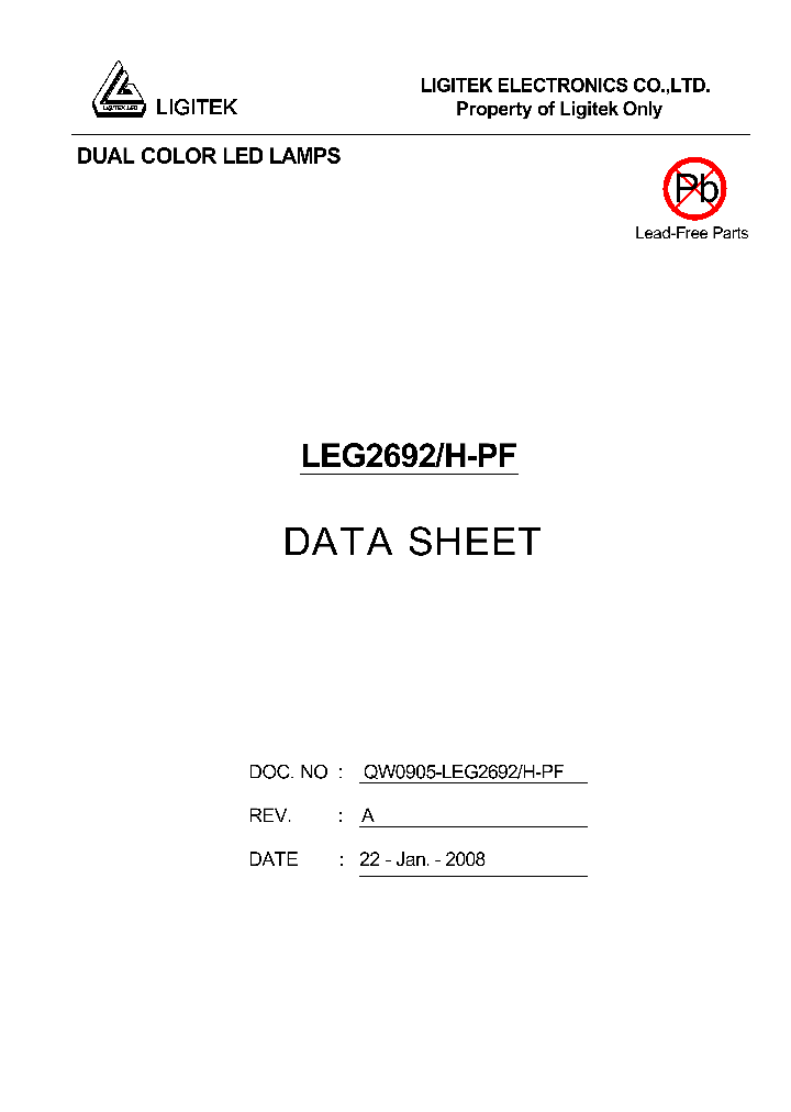 LEG2692-H-PF_4737610.PDF Datasheet