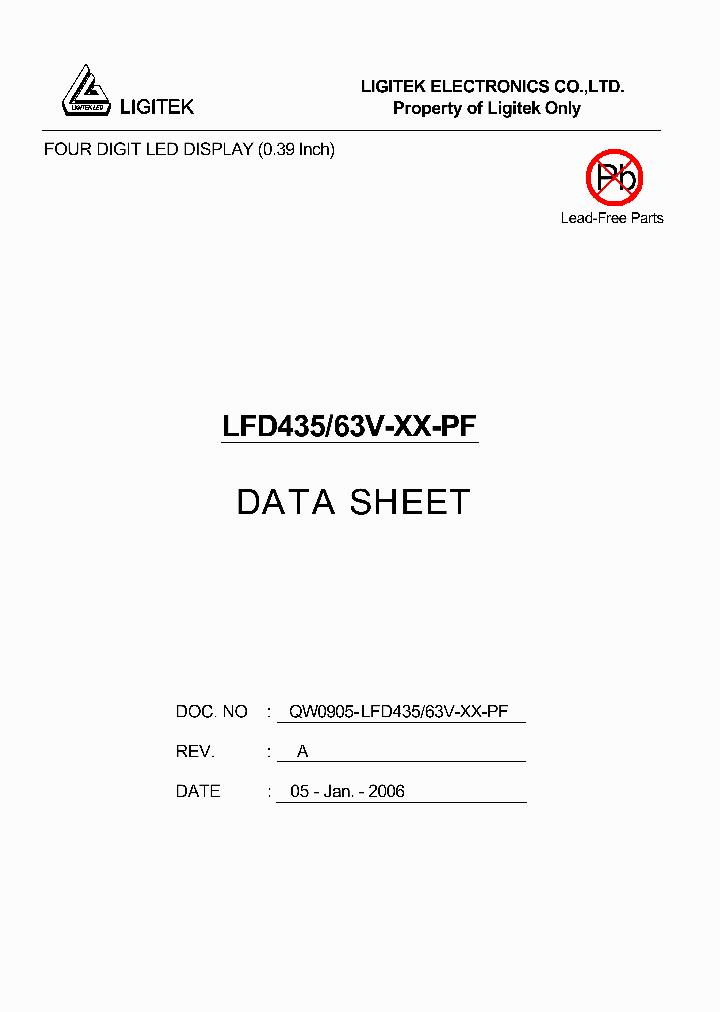 LFD435-63V-XX-PF_4746507.PDF Datasheet