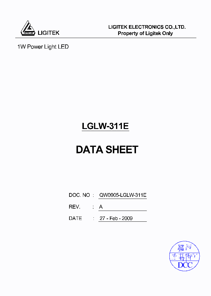 LGLW-311E_4738526.PDF Datasheet