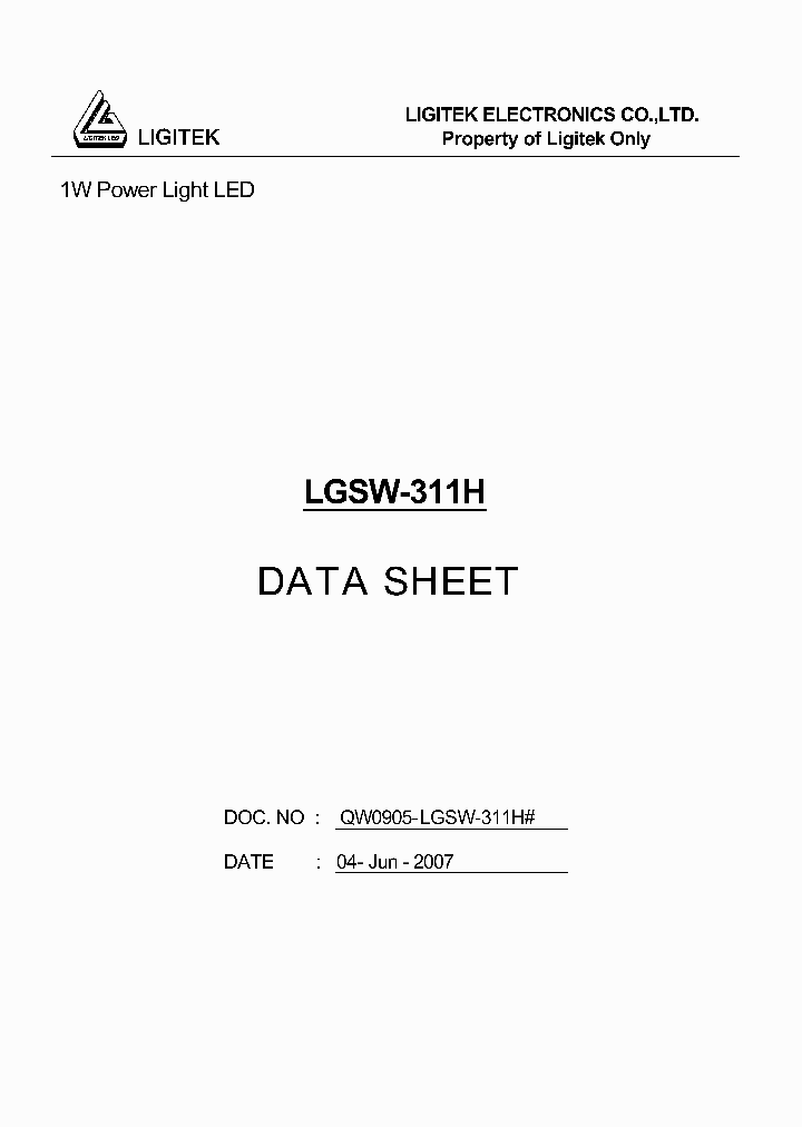 LGSW-311H_4181938.PDF Datasheet