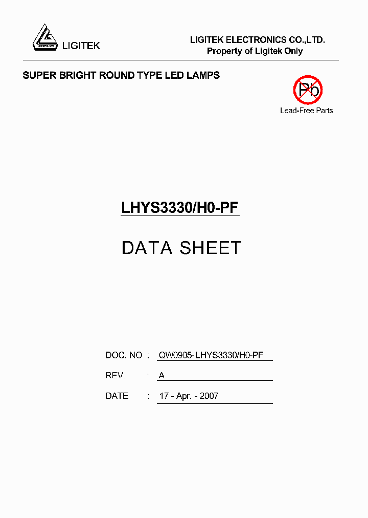 LHYS3330-H0-PF_4641218.PDF Datasheet