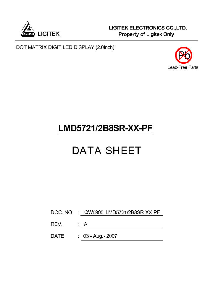 LMD5721-2B8SR-XX-PF_4708154.PDF Datasheet