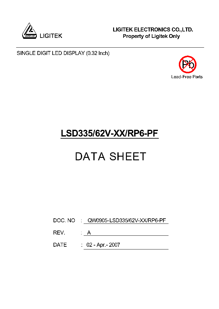 LSD335-62V-XX-RP6-PF_4883415.PDF Datasheet