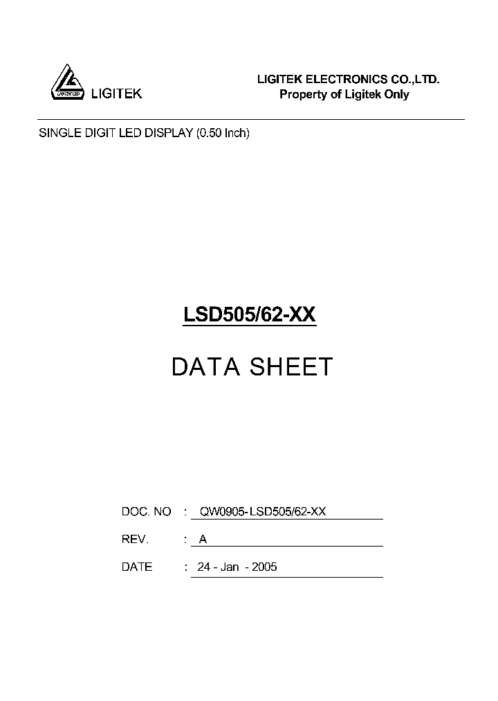 LSD505-62-XX_4669735.PDF Datasheet