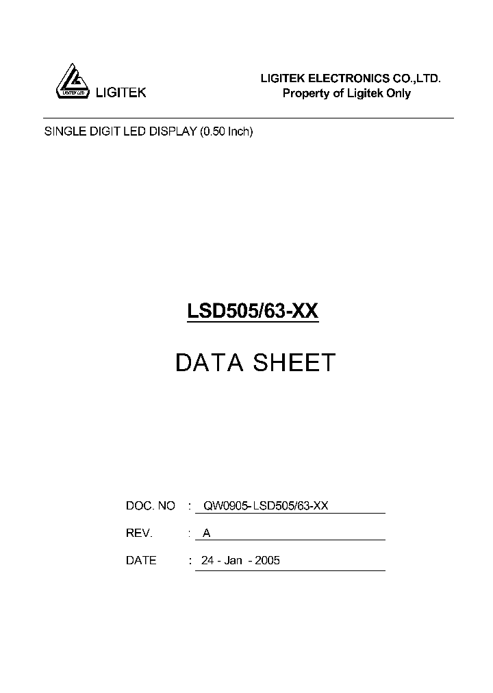 LSD505-63-XX_4669741.PDF Datasheet