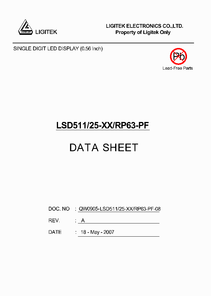 LSD511-25-XX-RP63-PF_4893751.PDF Datasheet