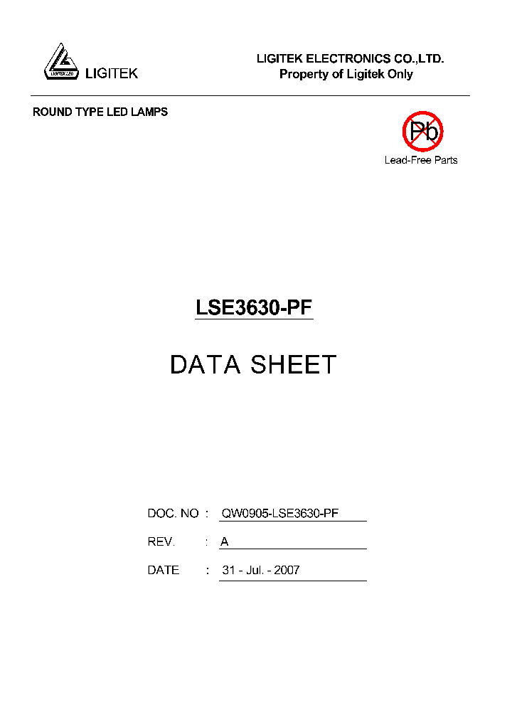 LSE3630-PF_4729235.PDF Datasheet