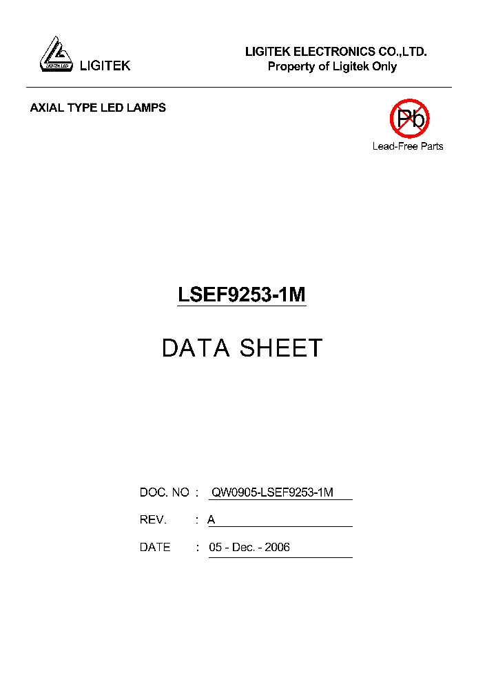 LSEF9253-1M_4525710.PDF Datasheet