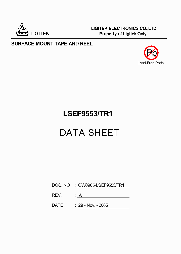 LSEF9553-TR1_4525713.PDF Datasheet
