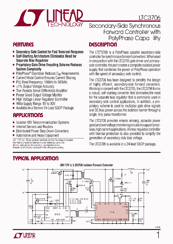 LTC3706_4316838.PDF Datasheet