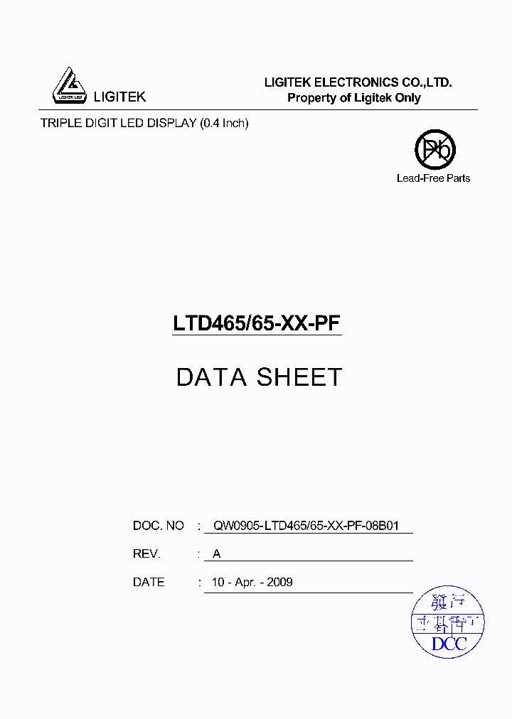 LTD465-65-XX-PF_4647150.PDF Datasheet