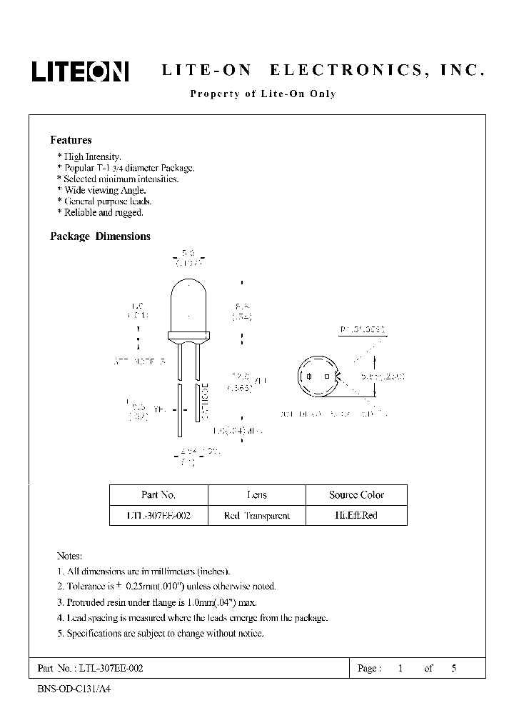 LTL-307EE-002_4570197.PDF Datasheet