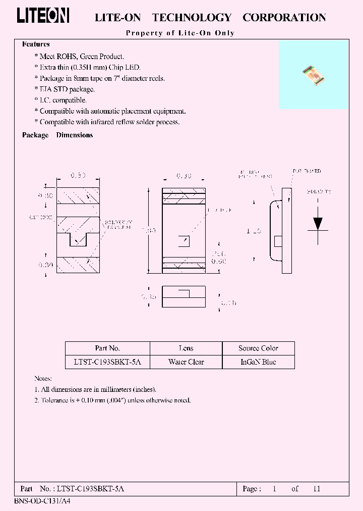 LTST-C193SBKT-5A_4623680.PDF Datasheet