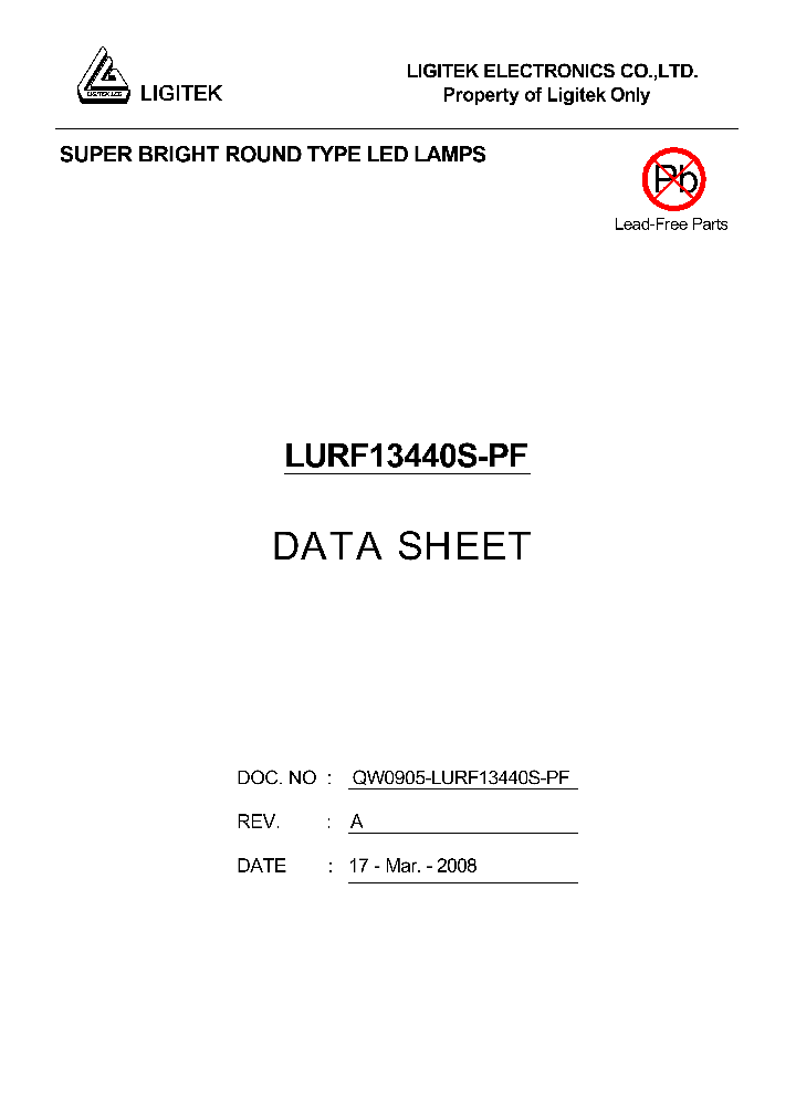 LURF13440S-PF_4633260.PDF Datasheet