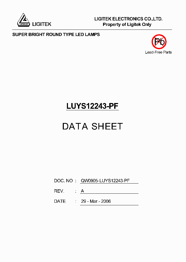 LUYS12243-PF_4594562.PDF Datasheet