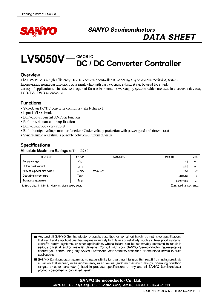 LV5050V_4621322.PDF Datasheet