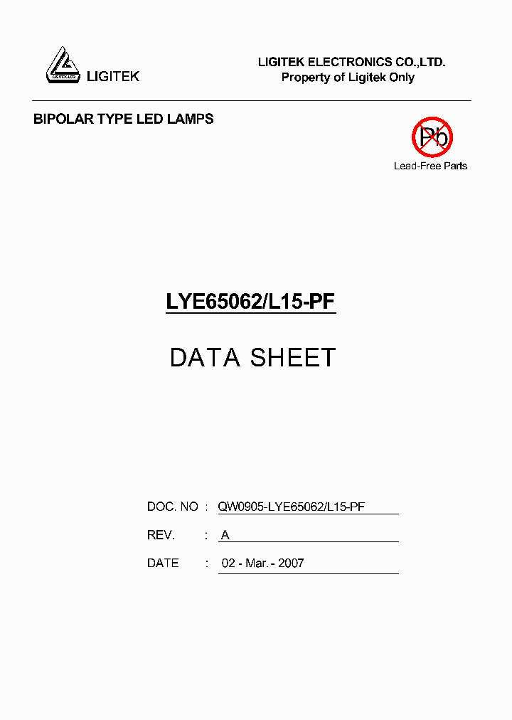 LYE65062-L15-PF_4603163.PDF Datasheet
