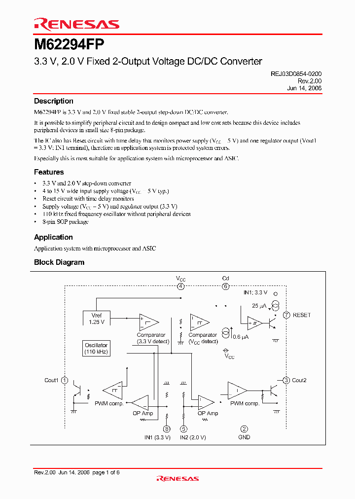 M62294FP_4262785.PDF Datasheet