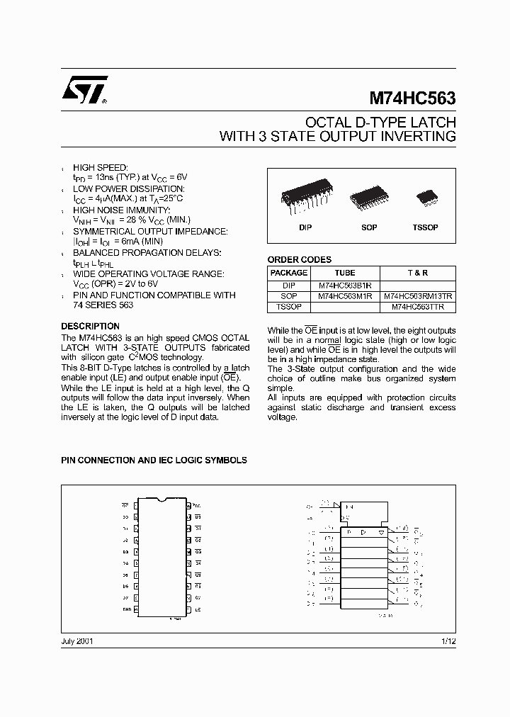 M74HC563B1R_4783268.PDF Datasheet