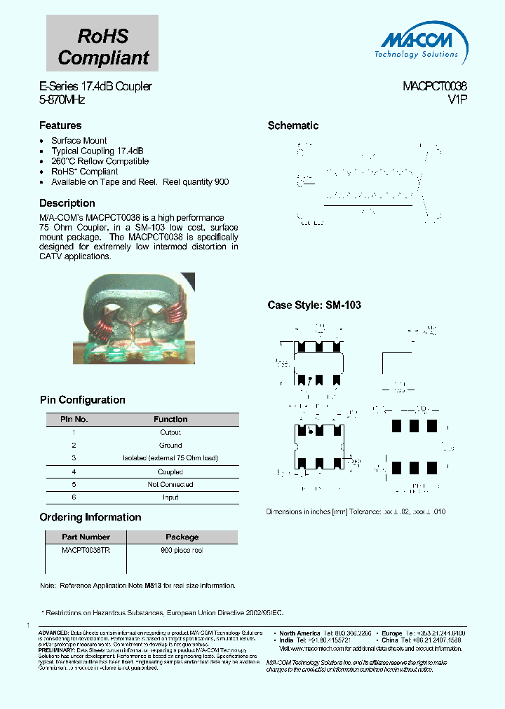 MACPT0038TR_4708421.PDF Datasheet